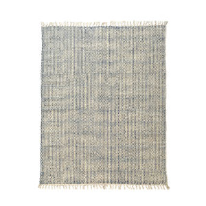 Tapis en laine de coton tissés à la main de qualité supérieure largement vendus tapis de coureur en laine indienne avec des techniques brodées - Product Image 1