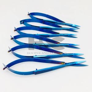 Tijeras de resorte Punta recta y Punta curva Tijera Tijeras de cejas de pestañas de acero inoxidable sostenible Logotipo personalizado Visón afilado - Product Image 4