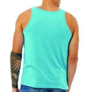 Camiseta sin mangas personalizada para hombre, camiseta sin mangas lisa y transpirable de nuevo diseño para hombre, camiseta sin mangas para venta en línea de alta calidad - Product Image 3