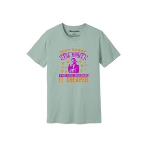 Camiseta de algodón 100% con temas de fiesta personalizables estampado Casual estilo 3D 12 opciones de color pesado GSM 160-180 100% tela de algodón - Product Image 1