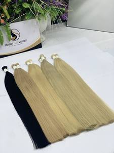 Nuevas llegadas de extensiones de cabello humano Remy virgen puro de Vietnam de la mejor calidad teñido procesamiento químico de cabello a granel - Product Image 5