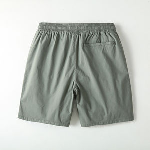 Vente en gros OEM short d'été personnalisé pour hommes short de sport en nylon et polyester avec taille élastique motif solide - Product Image 4