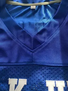 Camiseta de fútbol americano de ajuste holgado OEM para equipos sublimación impresa y tela transpirable - Product Image 6