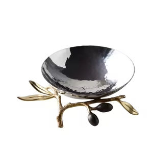 Quality Assured <b>Metal</b> <b>Bowl</b> Decorative Fruits Medium Size Handmade Fruit Serving Snacks Serving Decorative Serving <b>Bowl</b> - Product Image 3