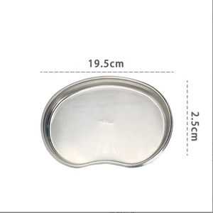 ถาดรองไตสแตนเลสขนาด6นิ้วถาดผ่าตัดทรงกลวง - Product Image 3