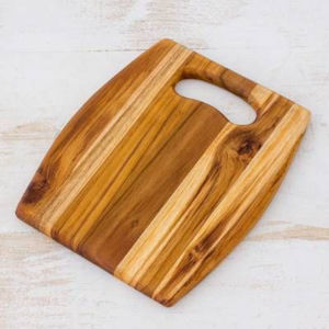 Planche à découper en bois d'acacia et de mangue de qualité supérieure, design artisanal en forme de cœur, planche à découper et à servir en bois massif pour la maison et la cuisine - Product Image 2