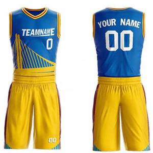 Maillots de basket-ball sublimés de haute qualité chemises réversibles personnalisées short en jersey de basket-ball - Product Image 4