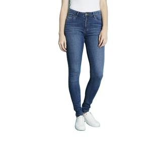 Luxury High Quality <b>Women's</b> Slim Fit Skinny Denim <b>Overalls</b> Mid Rise 10 OZ Belle Femme Baggy Jean Trouser Leggings Winter Jeans - Product Image 1