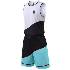 Tenues de basketball dernière génération, très demandées, haute qualité, respirantes, anti-humidité, séchage rapide, 100% polyester, faible MOQ pour - Product Image 2