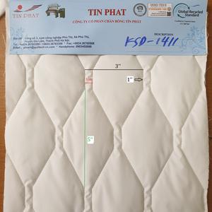 Haute qualité 100% Polyester KSD 1399 Quilting du Vietnam 2-5 couches motif brodé respectueux de l'environnement pour les hôtels - Product Image 5