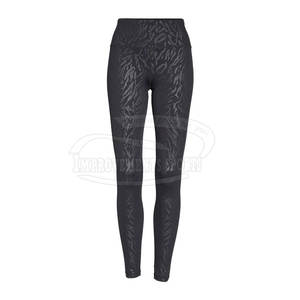 2024 femmes haute élastique Sport Leggings sans couture Fitness Gym porter décontracté respirant Yoga conception Logo personnalisé taille vente en ligne - Product Image 1