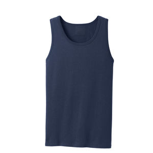 Camiseta sin Mangas de Secado Rápido con Cuello Redondo para Hombre, Ropa Deportiva para Fitness y Gimnasio, Chaleco de Entrenamiento Transpirable y Cómodo, Poliéster/Algodón - Product Image 3