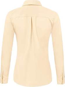 Chemise à manches longues décontractée pour femme, style vintage, à carreaux, broderie brillante, chemise de bureau, imprimé, bouton, écologique - Product Image 2