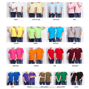 Roof Gallery T-shirt en coton pour homme, grande taille, manches courtes, col rond, respirant, décontracté, couleur unie - Product Image 2