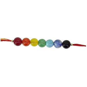 NOVAMART Fine Arihant <b>Gems</b> Jewels 7 Chakra Energetic Healing Certified Astrological Gemstone Rakhi for Brother Crystal <b>Bracelets</b> - Product Image 1