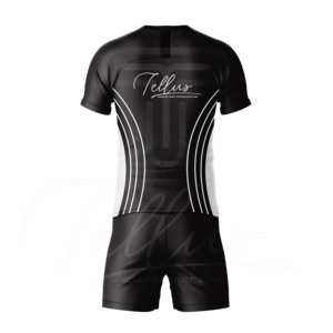 New <b>Model</b> Latest Printing Customized Logo Team Name Soccer Uniform Sets 100% Polyester Fabric V-neck Half Sleeve Seamless - Product Image 6
