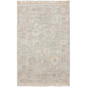 Alfombra interior vintage plateada y azul de 2' x 3' de Nourison Aldora - Product Image 1