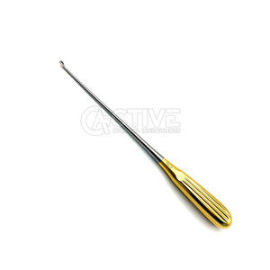 Curetas de hueso de acero inoxidable Spratt Brun Instrumentos quirúrgicos médicos Curetas de hueso Spratt Brun - Product Image 5