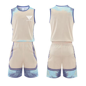 Ensemble de maillots de basket-ball pour jeunes, livraison rapide, pour hommes, couleur unie, logo personnalisé, taille plus - Product Image 1