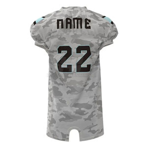 Uniforme de Fútbol Americano Personalizado de Alta Calidad, Transpirable, 100% Poliéster, con Logotipo Personalizado, Ropa de Equipo, Impresión Digital, OEM - Product Image 5