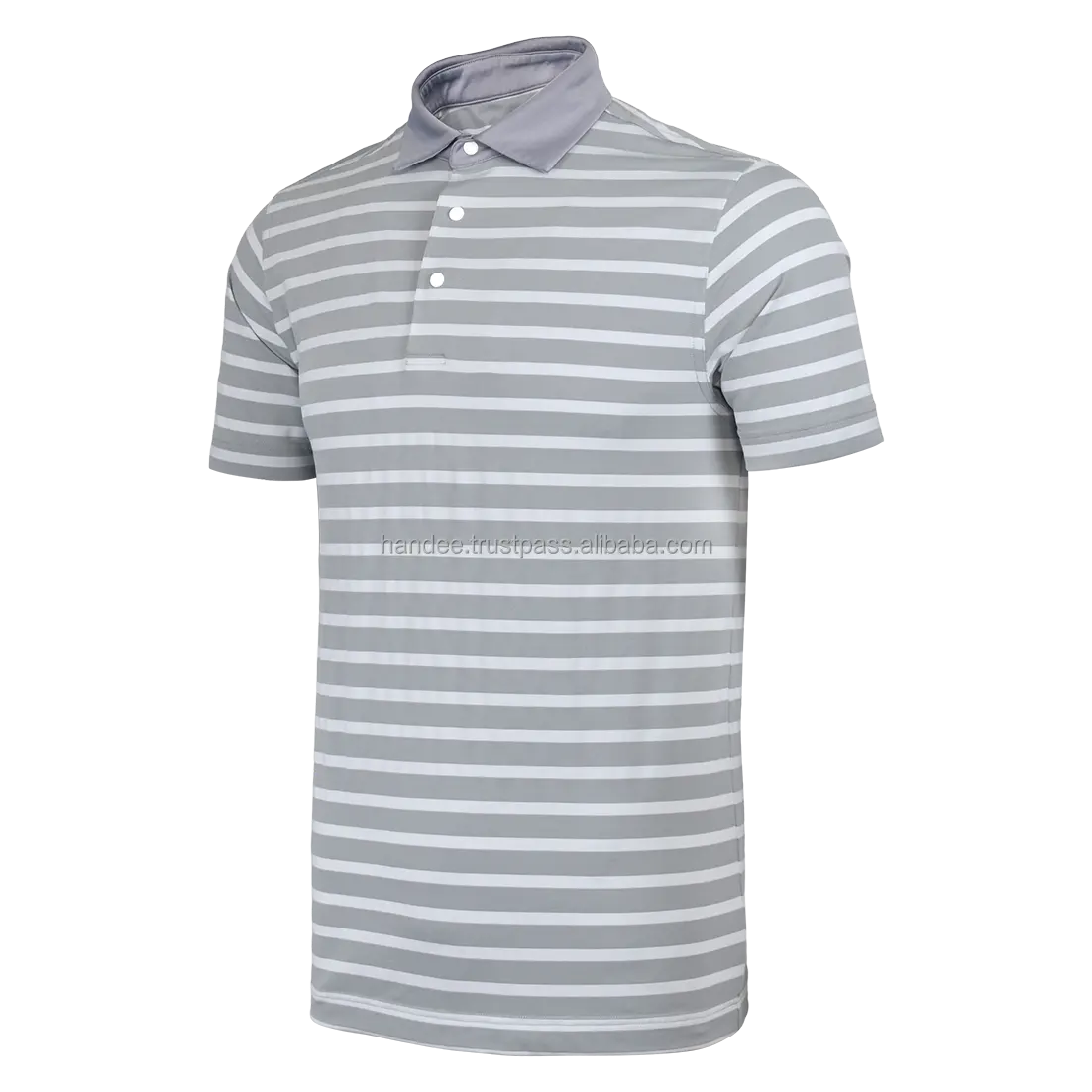 Amazon Top Seller 2022 Wholesale High Quality Slim Fit Golf Shirt Quick Dry Stripe Polo T-shirt Sport Shirt Custom Logo