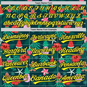 Maillot de baseball de Noël 3D personnalisé, uniforme de sport d'équipe personnalisé pour les fêtes - Product Image 4