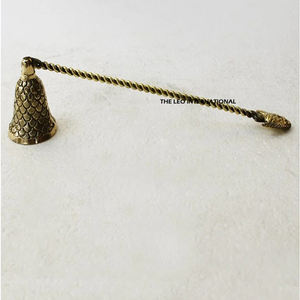 Vente en gros de bougie domestique neuve de luxe en plaqué argent accessoire de bougie en béton unique pot de bougie éteignoir - Product Image 4