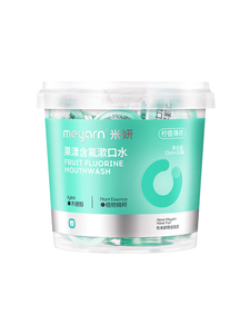 Tiras de Enjuague <span class=keywords><strong>Bucal</strong></span> con Sabor a Menta Fresca, Sin Alcohol ni Flúor, para una Higiene <span class=keywords><strong>Bucal</strong></span> Superior, Vaso de Gelatina Portátil para Enjuague <span class=keywords><strong>Bucal</strong></span>, Individual - Product Image 2