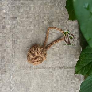 COCO ECO BRAND Coconut Fiber Rope Pet <b>Toy</b> for <b>Dogs</b>/Cats/Small Animals Classic Style Non-Waterproof Packed in Cartons - Product Image 5