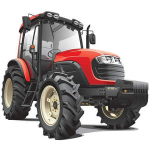 Tractor Massey Ferguson 4292 con Tracción en las 4 Ruedas Usado para Agricultura, Potencia Nominal de 117 CV... - Product Image 1
