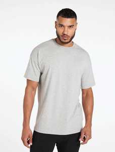 100% coton lourd hommes T-shirt surdimensionné compte-gouttes épaule qualité 300 grammes blanc logo personnalisé Desgin T-shirt pour hommes - Product Image 5