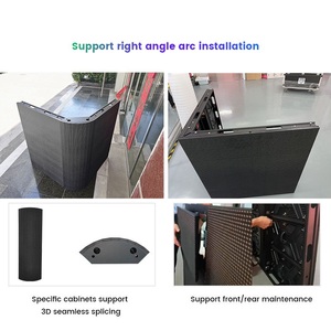 Pantalla LED para Exteriores, Panel Fijo P4 P5 P6 P8 P10, Video Wall 3D Visible a Simple Vista, Cartel Publicitario para Centros Comerciales - Product Image 2