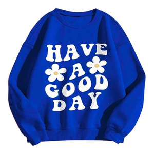 Women <b>Black</b> French Printed Winter Streetwear Drop Shoulder Hoodie Custom Oversized Loose Fit Women Cotton <b>Sweatshirts</b> - Product Image 5