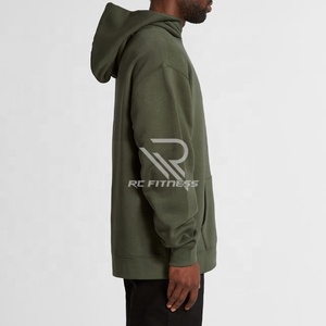 Sudadera con Capucha Premium de 350GSM, Personalizada, de Gran Peso, para Hombre, Estilo Hip Hop, Holgada, con Diseño Liso y Grueso - Product Image 3