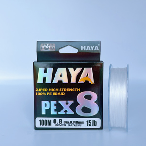 Lenza HAYA X4 X8 X9 X12 X16 resistente all'abrasione Super Line Zero Stretch e bassa memoria diametro Extra <span class=keywords><strong>sottile</strong></span> - Product Image 3