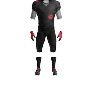 Uniforme de Fútbol Americano Personalizado al por Mayor, Conjunto de Ropa Deportiva Transpirable de Poliéster - Product Image 5