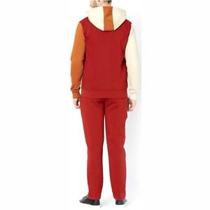 Hiver Hommes Survêtement Mode Hommes 2 Pièces Ensemble Sweatshirt + Pantalon de Survêtement Sportswear Zipper Casual Hommes Vêtements - Product Image 2