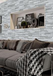 Stylisme d'élévation résidentielle haut de gamme avec des carreaux en porcelaine à texture profonde finition mate 300x600mm - Product Image 4