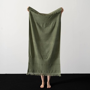 ผ้าขนหนูอาบน้ำอาหริยา สโตนวอช แบบตุรกี ลายทอ ขนาด 36x66 นิ้ว - Product Image 6