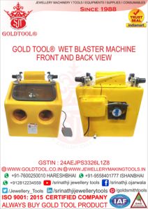 Máquina de chorro de arena húmeda GOLD Tool para pulir joyas - Product Image 2