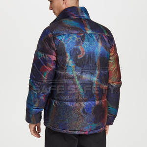 Chaqueta acolchada transpirable de calidad superior superventas Venta directa de fábrica con cuello levantado para invierno - Product Image 2