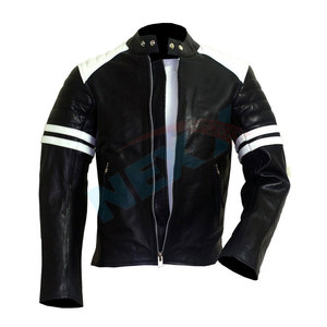 เสื้อแจ็คเก็ตรถมอเตอร์ไซด์สั่งทําพิเศษออกแบบเสื้อแจ็คเก็ตรถมอเตอร์ไซด์ผู้ชายของคุณเองเสื้อแจ็คเก็ตรถมอเตอร์ไซด์กันน้ํา - Product Image 1