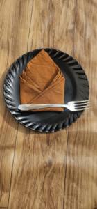 Servilleta de algodón lavada a la piedra grande de alta calidad en decoración de mesa de boda hecha a mano naranja quemada-Venta al por mayor de fábrica - Product Image 3