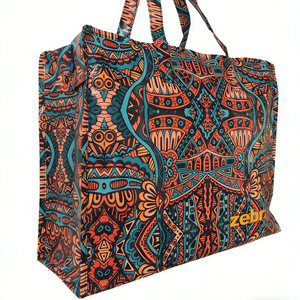 ถุงช้อปปิ้งผ้า PP ทอแบบมีซิปปิด ผลิตในเวียดนาม - Product Image 3