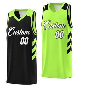 Maillot et short de basket-ball réversible double face personnalisés uniformes pour adultes jeunes ensembles de noms à impression personnalisée - Product Image 5