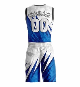 Shorts de basket-ball imprimés en polyester grande taille, broderie, sublimation, certifiés BSCI, séchage rapide, respirants, antibactériens - Product Image 3