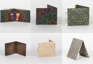 Cartera Plegable de Papel Tyvek Ligera e Impermeable para Hombre, Regalo para el Día del Padre, Cartera Bifold de Papel Tyvek Personalizada y Única - Product Image 4