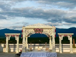 Mandap de mariage indien le plus vendu pour les grands événements, fournitures de mariage indien Bollywood, ensemble de mandap en FRP, prix d'usine, États-Unis - Product Image 4