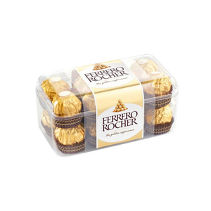 Best Ferrero Rocher Premium Chocolate con leche de avellana, 24 unidades, caja de regalo de dulces de chocolate, 10,5 oz 24 unidades (paquete de 1) Precio bajo - Product Image 3