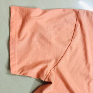 Imprimé personnalisé femmes Vintage 100% coton T-Shirt décontracté surdimensionné épaule goutte court diamant paillettes Anti-rides léger - Product Image 4